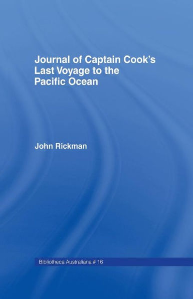 Journal Of Captain Cook'S Last Voyage To The Pacific Ocean