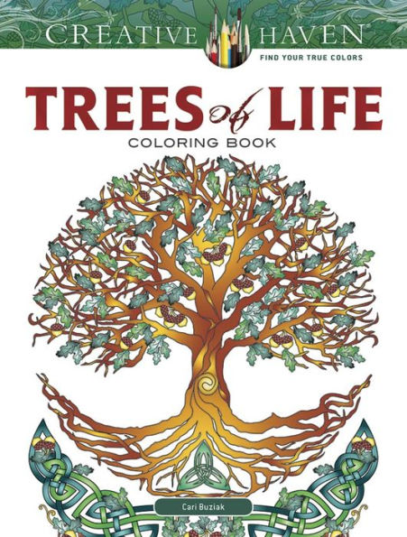 Creative Haven Trees Of Life Coloring Book (Adult Coloring Books: World & Travel)