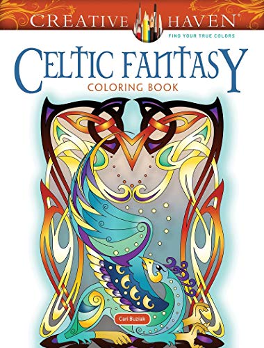 Creative Haven Celtic Fantasy Coloring Book (Creative Haven Coloring Books)