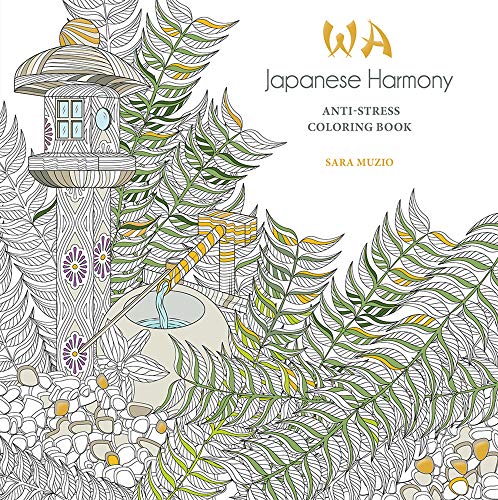 Japanese Harmony Coloring Book: Anti-Stress Coloring Book