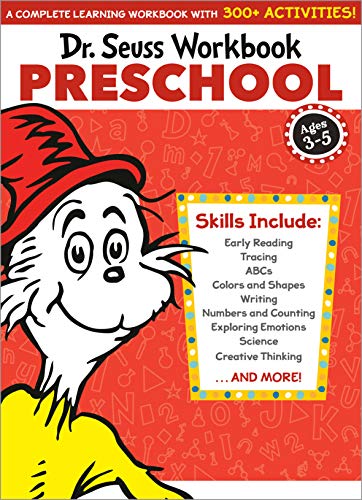 Dr. Seuss Workbook: Preschool: 300+ Fun Activities With Stickers And More! (Alphabet, Abcs, Tracing, Early Reading, Colors And Shapes, Numbers, ... Emotions, Science) (Dr. Seuss Workbooks)