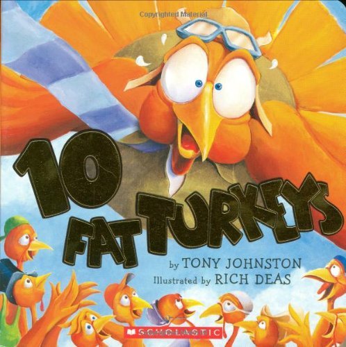 By Tony Johnston 10 Fat Turkeys [Board book]