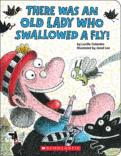 There Was An Old Lady Who Swallowed A Fly! (A Board Book)