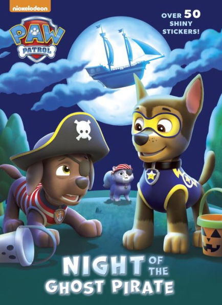 Night Of The Ghost Pirate (Paw Patrol): A Little Golden Book For Kids And Toddlers