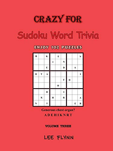 Crazy Fur Sudoku Word Trivia Volume Three