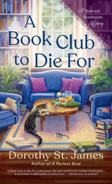 A Book Club To Die For (A Beloved Bookroom Mystery)