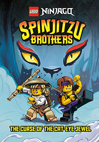 Spinjitzu Brothers #1: The Curse Of The Cat-Eye Jewel (Lego Ninjago) (A Stepping Stone Book(Tm)) (Hardcover)