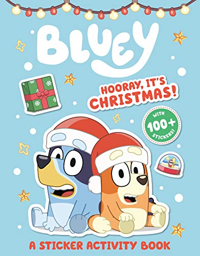 Hooray, It's Christmas!: A Sticker & Activity Book (Bluey)