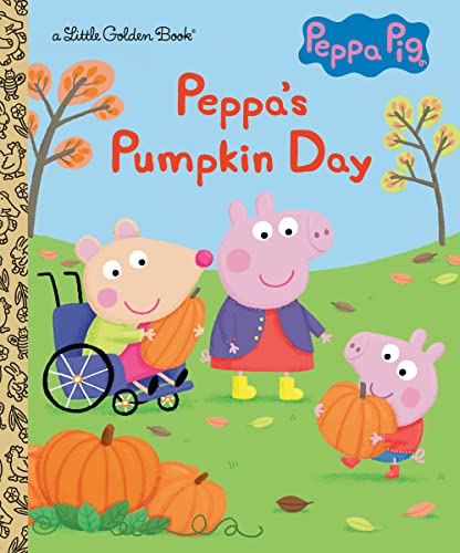 Peppa's Pumpkin Day (Peppa Pig) (Little Golden Book)