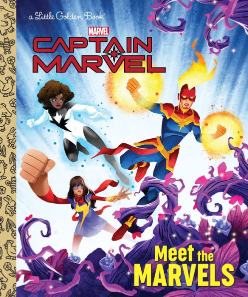 Meet The Marvels (Marvel) (Little Golden Book)