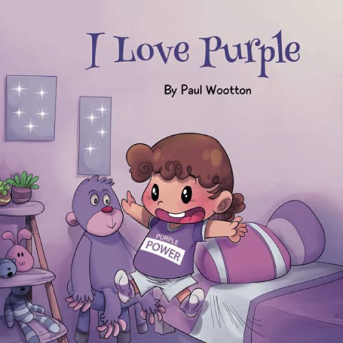 I Love Purple: A Fun, Colourful Picture Book For Baby And Preschool Children - 9780645082722