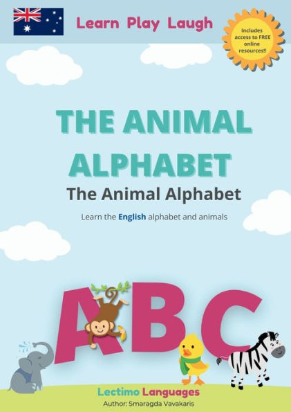 Animal Alphabet In English: English Alphabet Workbook - Includes Access To Online Activities