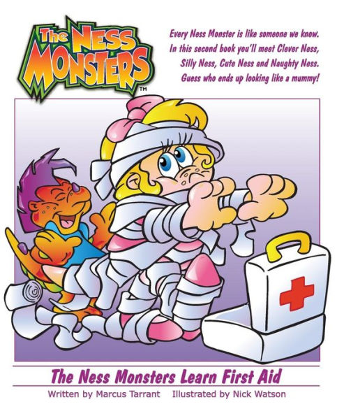 The Ness Monsters Learn First Aid: Guess Who Ends Up Looking Like A Mummy!