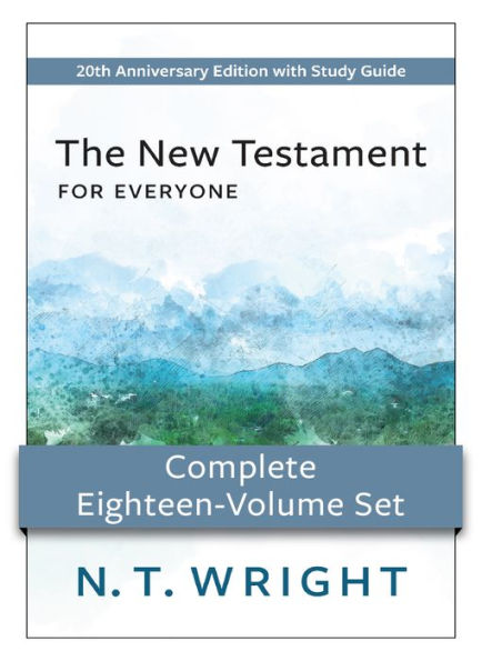 New Testament For Everyone Complete Eighteen-Volume Set: 20Th Anniversary Edition With Study Guide (The New Testament For Everyone)