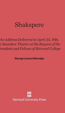 Shakespere: An Address