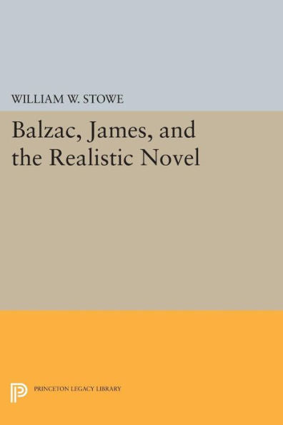 Balzac, James, And The Realistic Novel (Princeton Legacy Library, 612)
