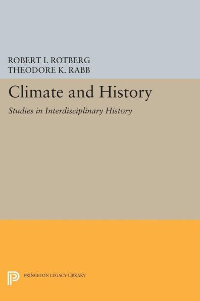 Climate And History: Studies In Interdisciplinary History