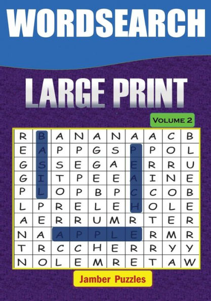 Word Search Large Print - Volume 2