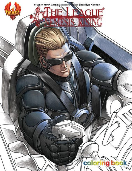 The League: Nemesis Rising Coloring Book (The League Coloring Books)
