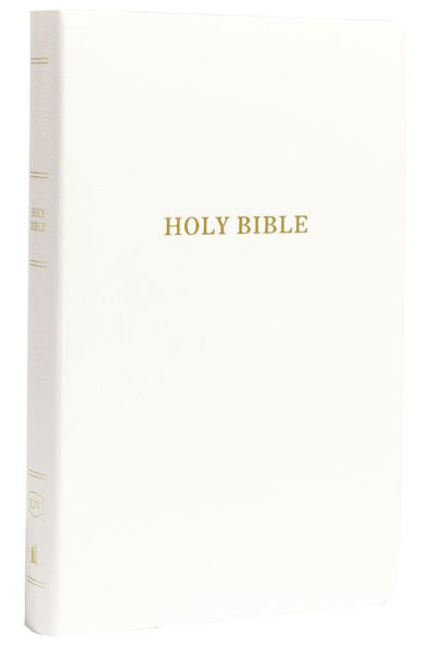 Kjv, Gift And Award Bible, Leather-Look, White, Red Letter, Comfort Print: Holy Bible, King James Version