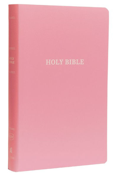 Kjv, Gift And Award Bible, Leather-Look, Pink, Red Letter, Comfort Print: Holy Bible, King James Version