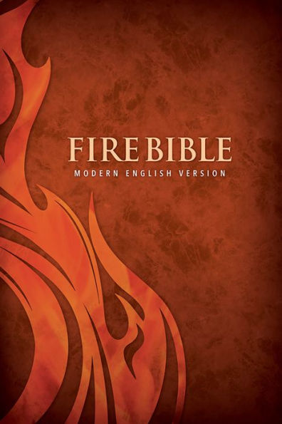 Mev Fire Bible: 4 Color Hard Cover - Modern English Version