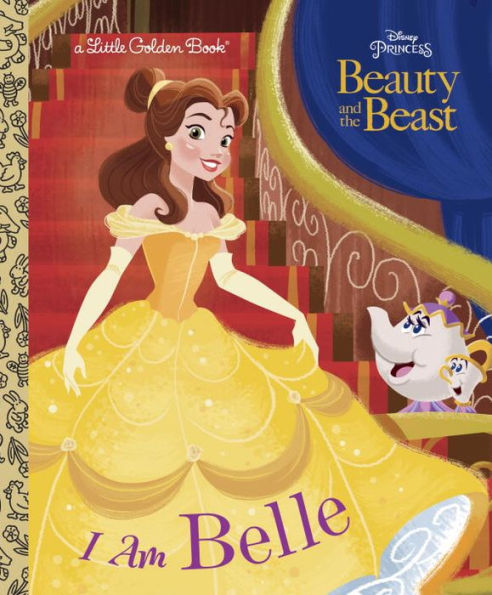 I Am Belle (Disney Beauty And The Beast) (Little Golden Book)
