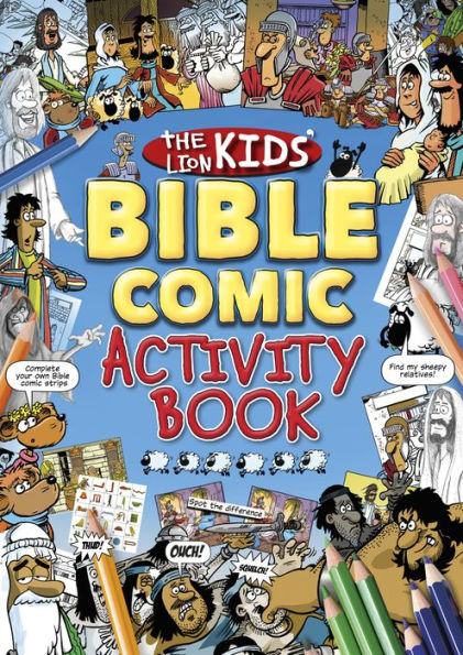 The Lion Kids Bible Comic Activity Book - 9780745997919
