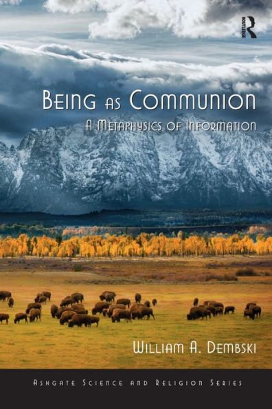 Being As Communion (Routledge Science And Religion Series)