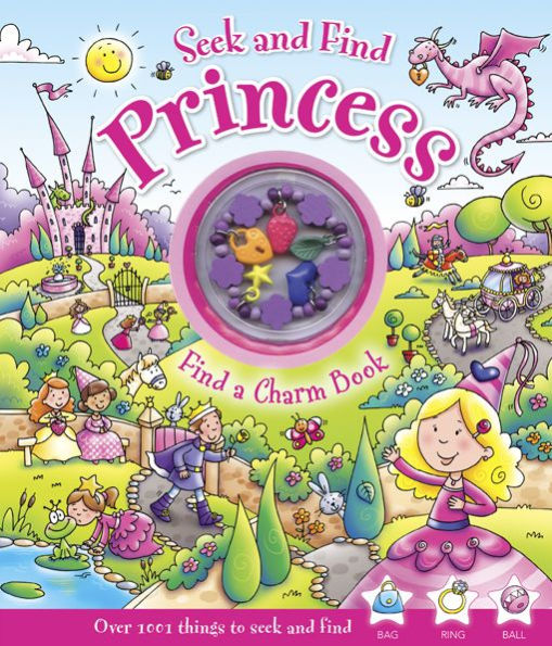 Seek And Find Princess: Find A Charm Book (Seek And Find Books)