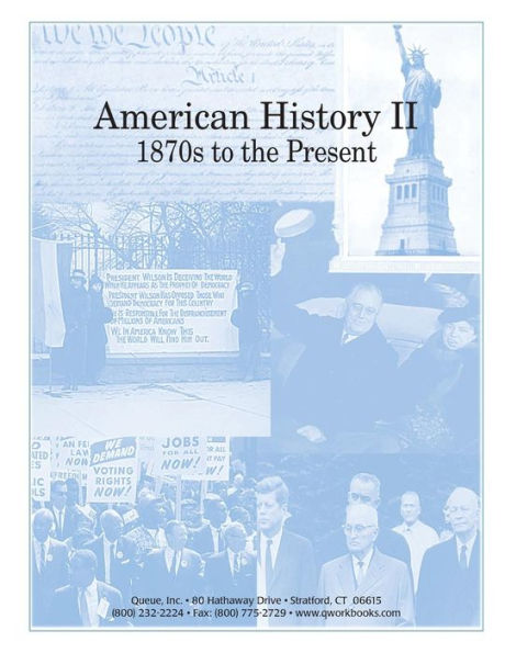 American History Ii: 1870S To The Present