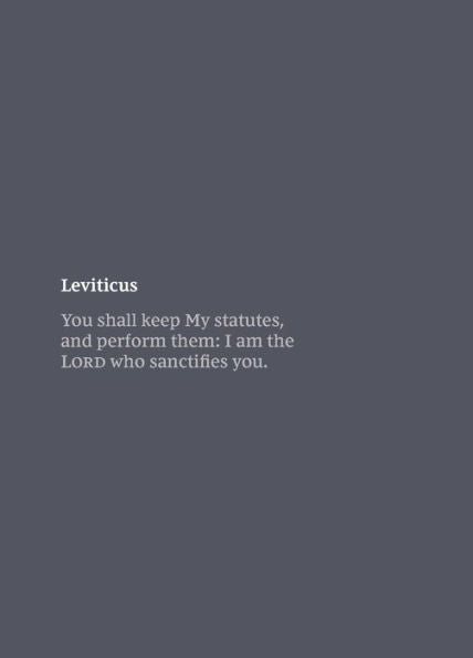 Nkjv Bible Journal - Leviticus, Paperback, Comfort Print Softcover