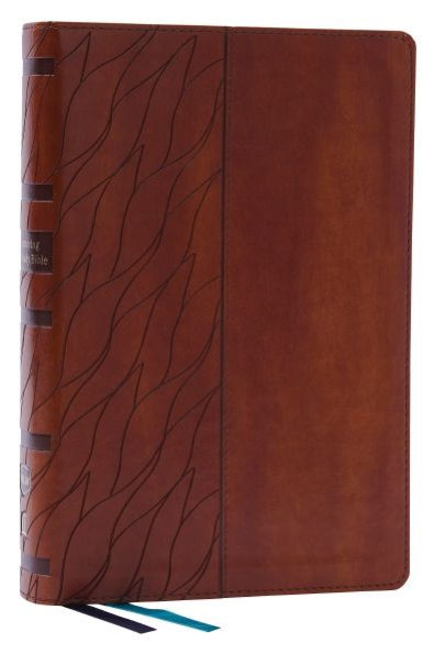 Encountering God Study Bible: Insights From Blackaby Ministries On Living Our Faith (Nkjv, Brown Leathersoft, Red Letter, Comfort Print)