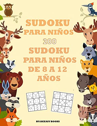 Libro De Sudokus Para Ni?ú??Os (Spanish Edition)