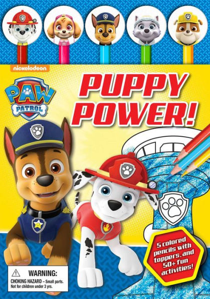 Nickelodeon Paw Patrol: Puppy Power! (Pencil Toppers)