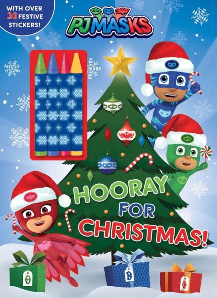Pj Masks: Hooray For Christmas! (Coloring Book With Covermount)
