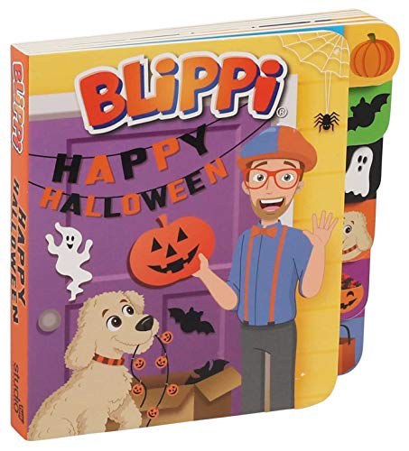 Blippi: Happy Halloween (Board Books With Tabs)