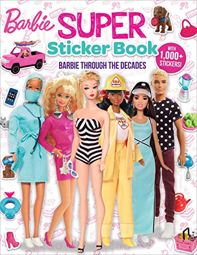 Barbie: Super Sticker Book: Through The Decades (1001 Stickers)