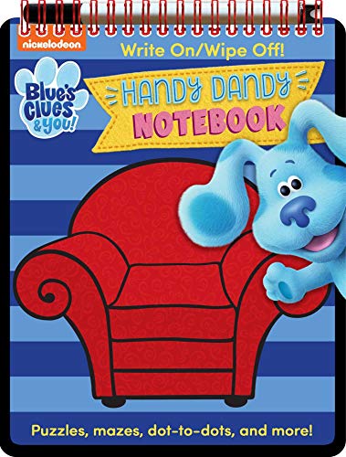 Nickelodeon Blue's Clues & You!: Handy Dandy Notebook (Write And Wipe)
