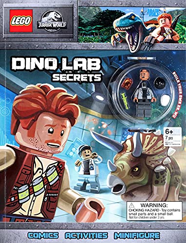 Lego(R) Jurassic World(Tm): Dino Lab Secrets (Activity Book With Minifigure)