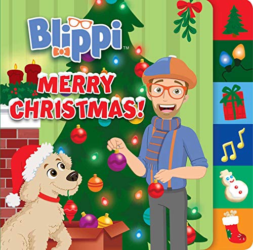 Blippi: Merry Christmas (Board Books With Tabs)