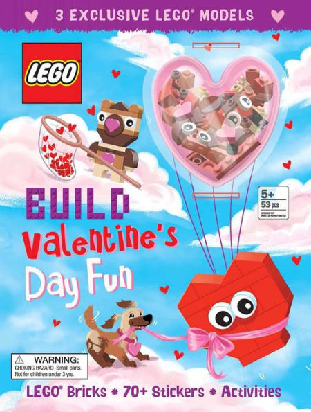LEGO Books: Build Valentine's Day Fun! (Activity Book with Minifigure)