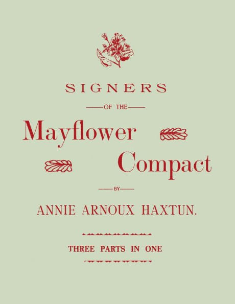Signers Of The Mayflower Compact