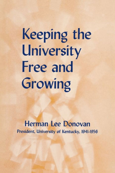 Keeping The University Free And Growing