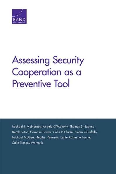 Assessing Security Cooperation As A Preventive Tool