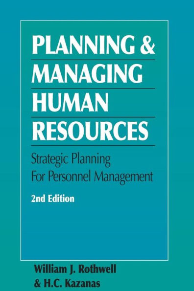 Planning And Managing Human Resources