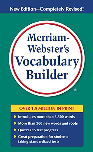 Merriam-Webster's Vocabulary Builder, Newest Edition