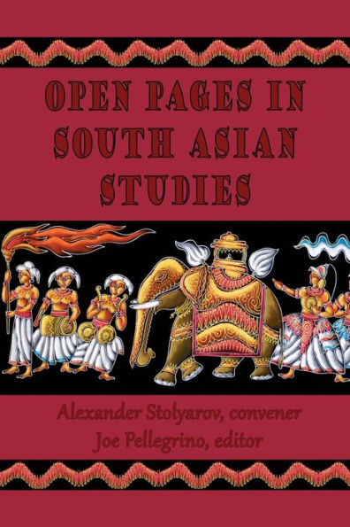 Open Pages In South Asian Studies