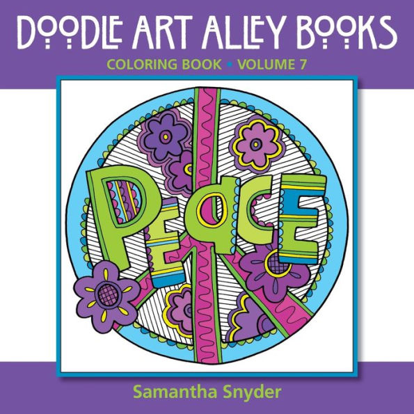 Peace: Coloring Book (Doodle Art Alley Books) (Volume 7)