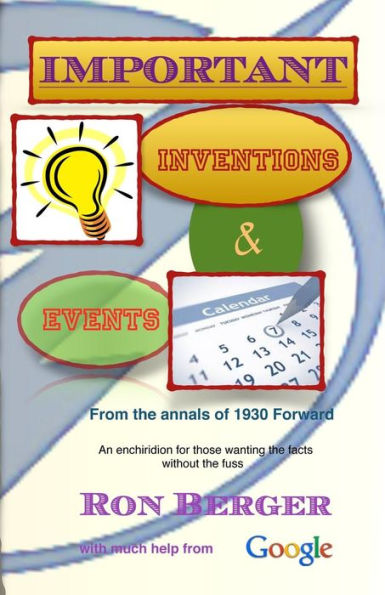 Important Inventions & Events